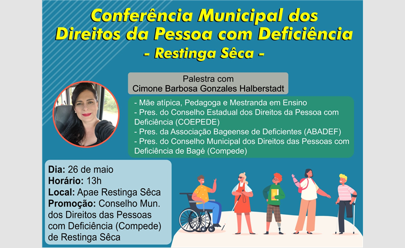 Comped realizará conferência para debater o cenário dos Direitos das Pessoas com Deficiência