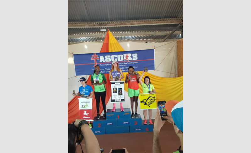 Marcia Garcia Cavalheiro participa da  Meia Maratona Internacional de São Borja