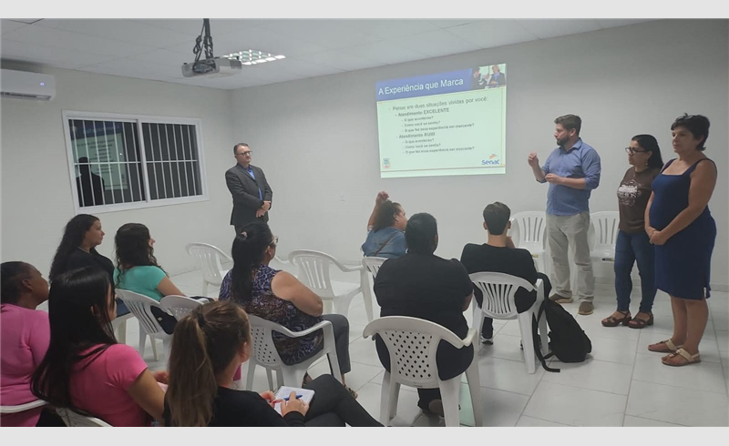 Curso gratuito de Excelência no Atendimento inicia no CRAS de Restinga Sêca