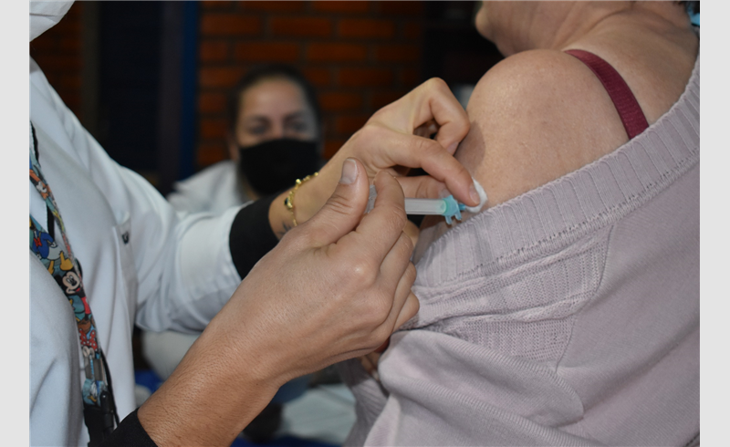 Evento Saúde na Praça da Secretaria Municipal de Saúde de Restinga Sêca