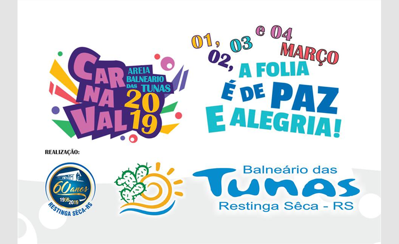 Carnaval de Areia nas Tunas inicia na sexta