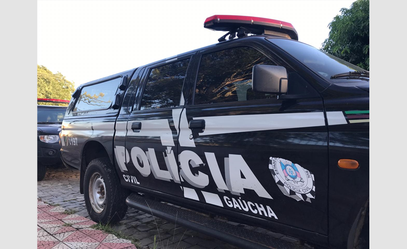 Delegacia da Policia Civil de Restinga Sêca  está paralisada nesta sexta até às 20h