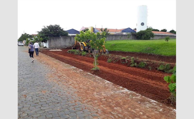 Município realiza melhorias em diversos locais