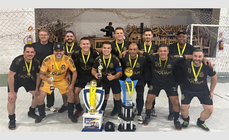 Restinga Sêca conquista título invicto no 1° Interseleções de Futsal Veteranos