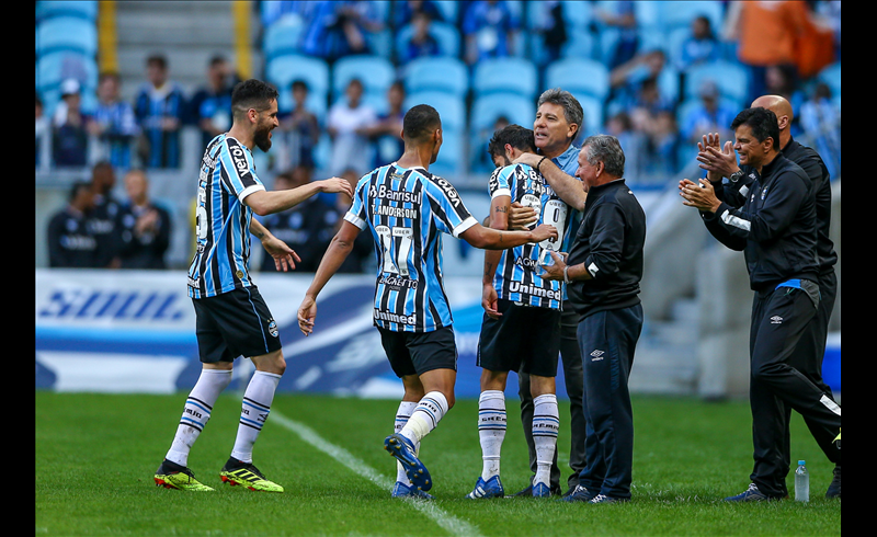 Com time alternativo, Grêmio vence Paraná por 2 a 0 na Arena