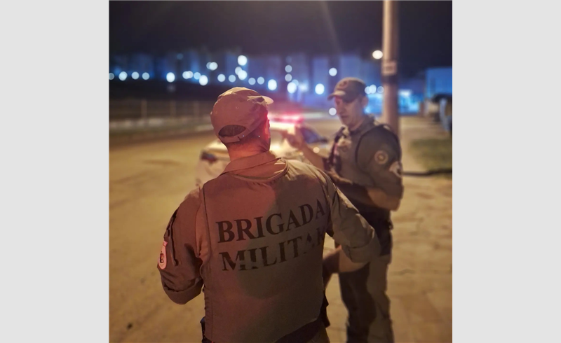 Brigada Militar localiza veículo utilizado em Furto/Arrombamento em Residência no município de Restinga Seca