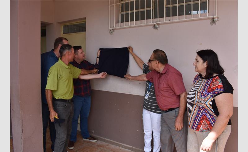 Escola Sete de Setembro, de Vila Rosa, recebeu melhorias