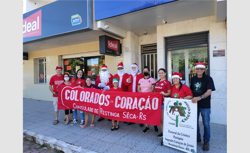 Natal solidário do Consulado Inter Restinga Sêca