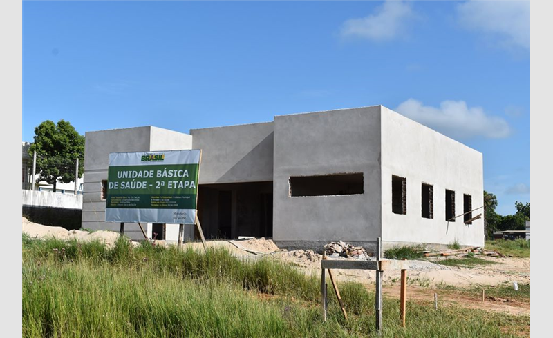 Seguem as obras de conclusão da UBS Bela Vista