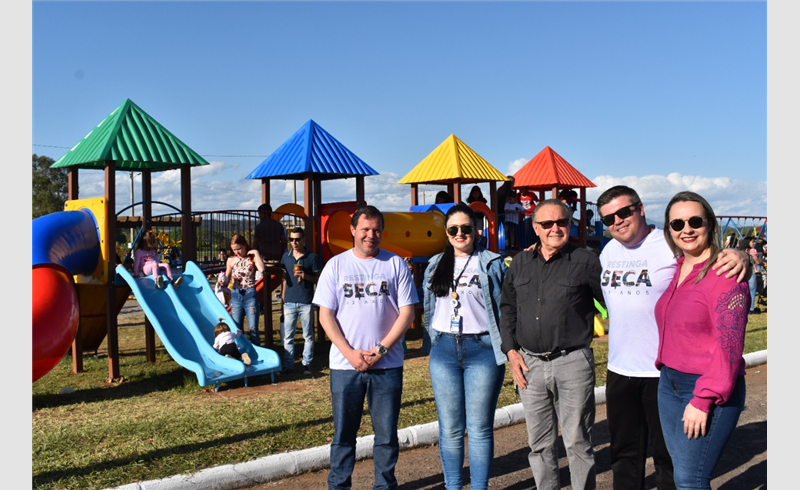 Mateada do Dia das Crianças e Inauguração de mais um Playground levaram grande público ao Centro de Eventos