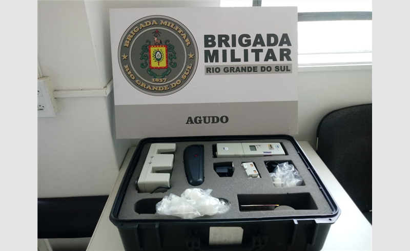 Etilômetro está a disposição da Brigada Militar de Agudo e Dona francisca