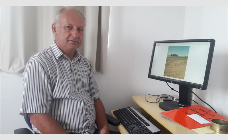 Técnico da Emater de Restinga Sêca, Artemio Figueiredo fala das condições das culturas e lavouras em Restinga Sêca