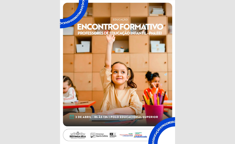 Polo Educacional Superior recebe encontro do ProLEEI voltado à educação infantil