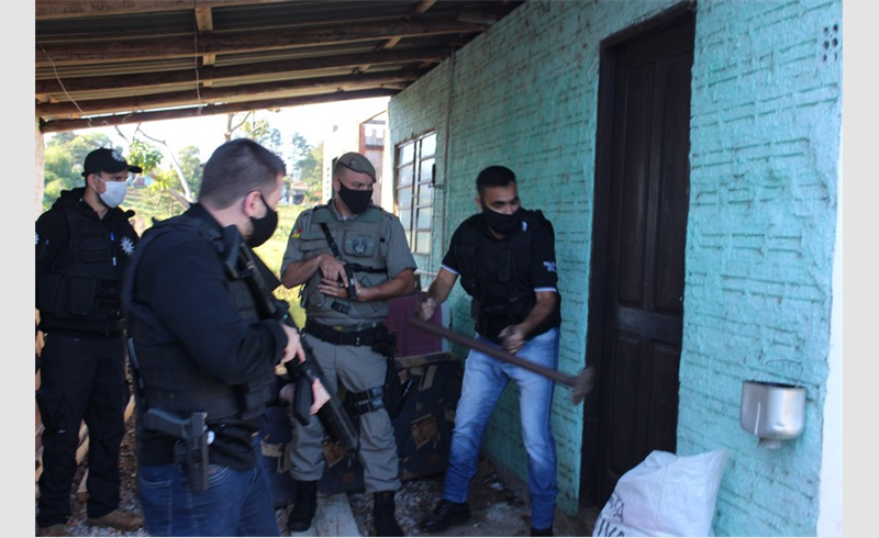 Restinga Sêca tem 22 prisões em 45 dias. Operação Opressores prendeu três pessoas no município na manhã desta sexta-feira (20)