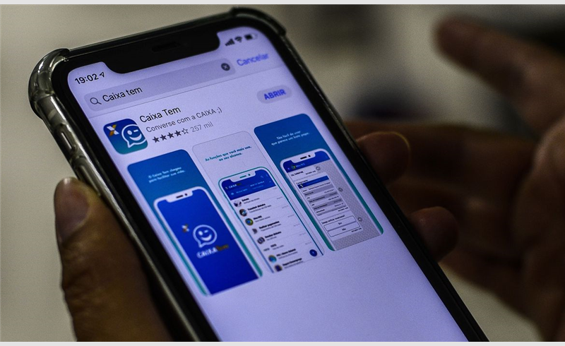 Nascidos em fevereiro podem atualizar dados no Caixa Tem