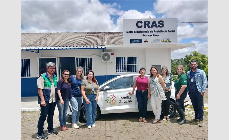 Município se prepara para implantação do Programa Família Gaúcha com visita técnica e reunião intersetorial