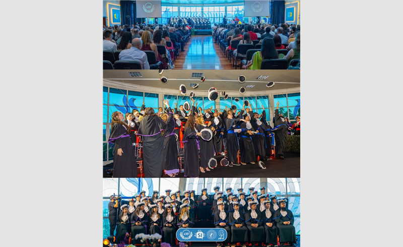 Formaturas na Antônio Meneghetti Faculdade celebram protagonismo e dedicação dos acadêmicos