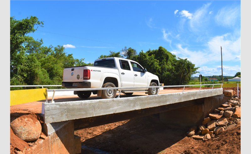 NOVA PONTE EM VILA ROSA, RESTINGA SÊCA