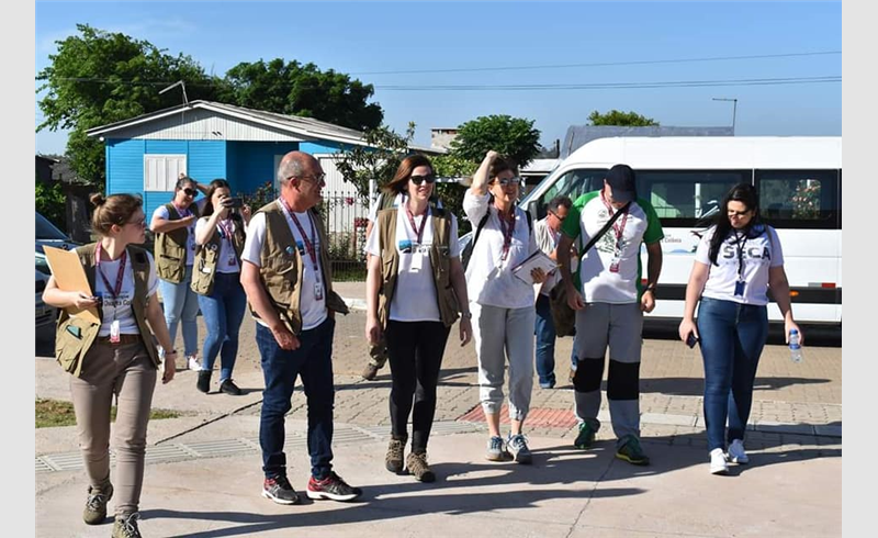 Avaliadores da Organização das Nações Unidas (Onu) realizam visita a Quarta Colônia