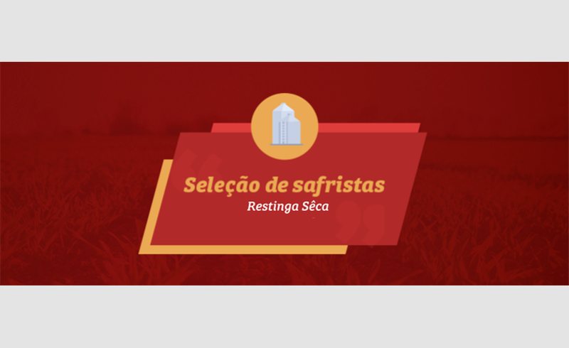 Seleção para safristas vai até 10 de fevereiro em Restinga Sêca