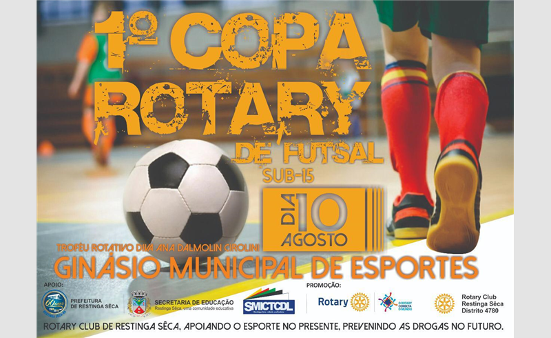 Rotary Club promove 1ª Copa Rotary de Futsal