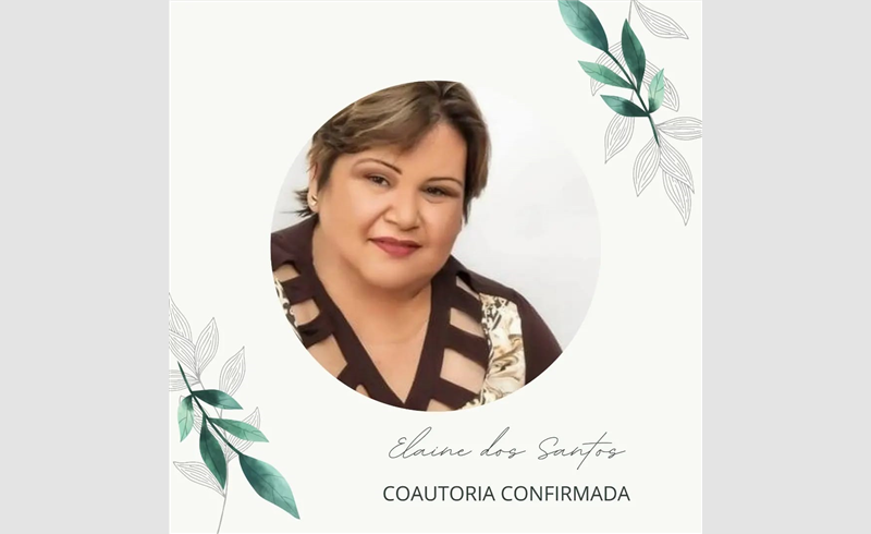 A escritora Elaine dos Santos está participando de antologia nacional