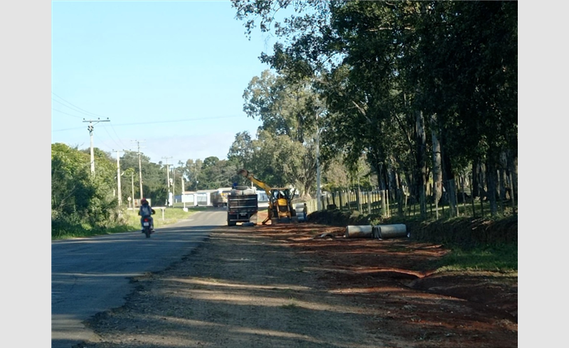 Construção de uma ciclovia em Restinga Sêca tem pontapé inicial