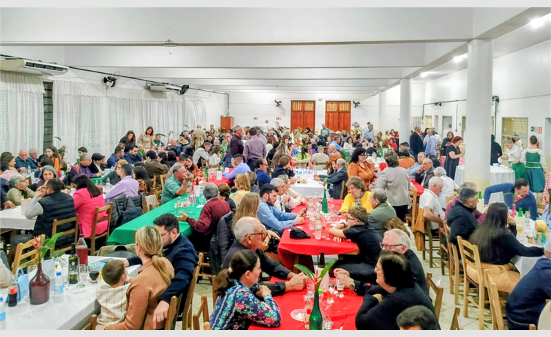 XVIII Jantar Italiano da Associação Cultural Italiana de Restinga Seca .