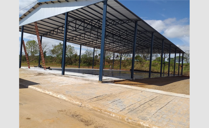 ExpoRestinga :Obras a todo vapor no Centro de Eventos
