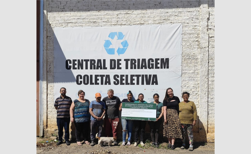 Restinga Sêca recebe Licença Ambiental para atividade de coleta seletiva de resíduos sólidos