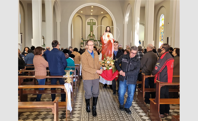 Festa em Honra ao Sagrado Coração de Jesus, em Restinga Sêca