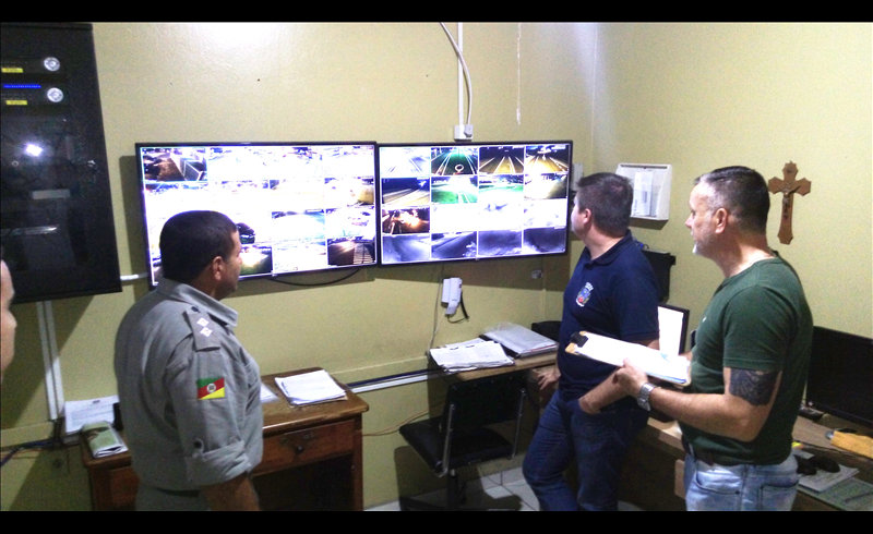Inauguração e ampliação do sistema de videomonitoramento de Restinga Sêca acontece hoje