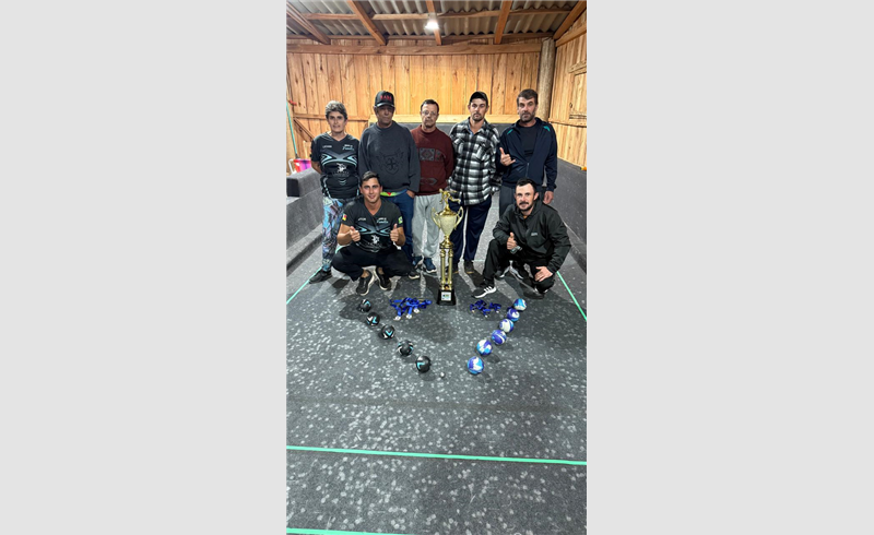 Torneio Inicio em Estiva reúne oito equipes e abre caminho para o Campeonato Municipal de Bochas