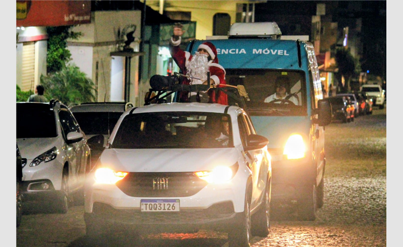 Espetáculo de emoção e encanto marca o 19º Natal Iluminado da Quarta Colônia em Restinga Sêca