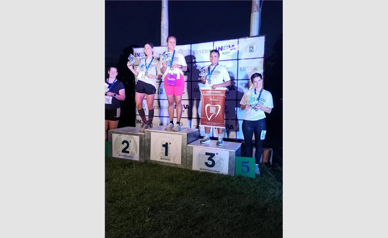 Cirurgiã-dentista de Restinga Sêca conquista pódio na 1ª Corrida do HUSM