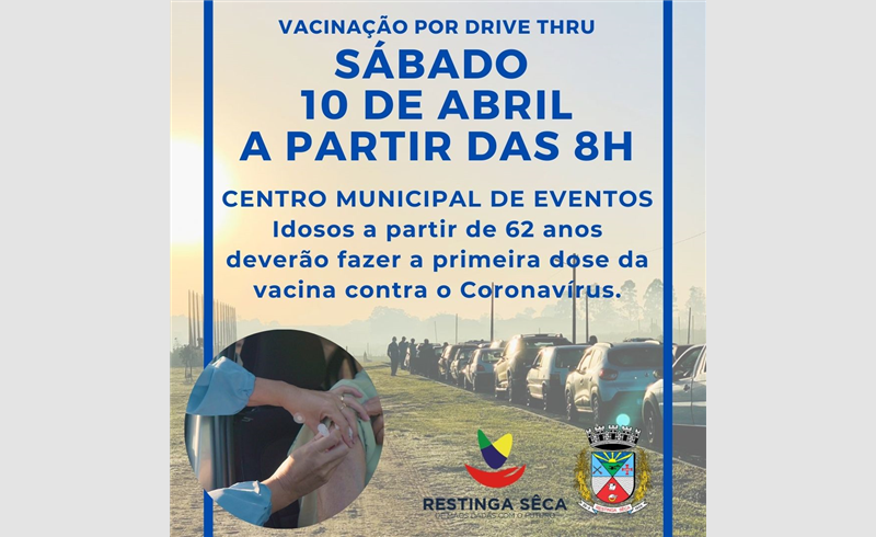 Campanha de Vacinação contra Covid-19 terá nova etapa neste sábado