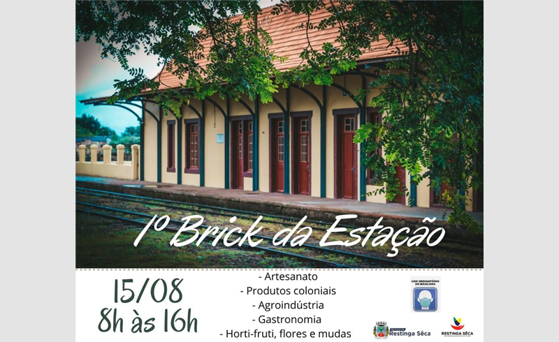 Domingo é dia do 1º Brick da Estação