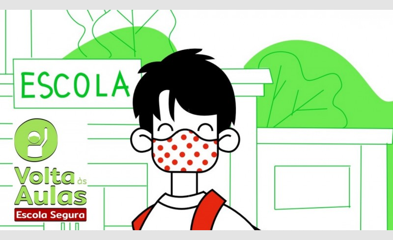 Escolas da rede pública estadual iniciam retomada de atividades presenciais a partir da próxima terça, dia 20