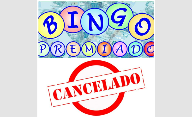 Bingo Premiado 2020 é cancelado pela  a ACI e CDL