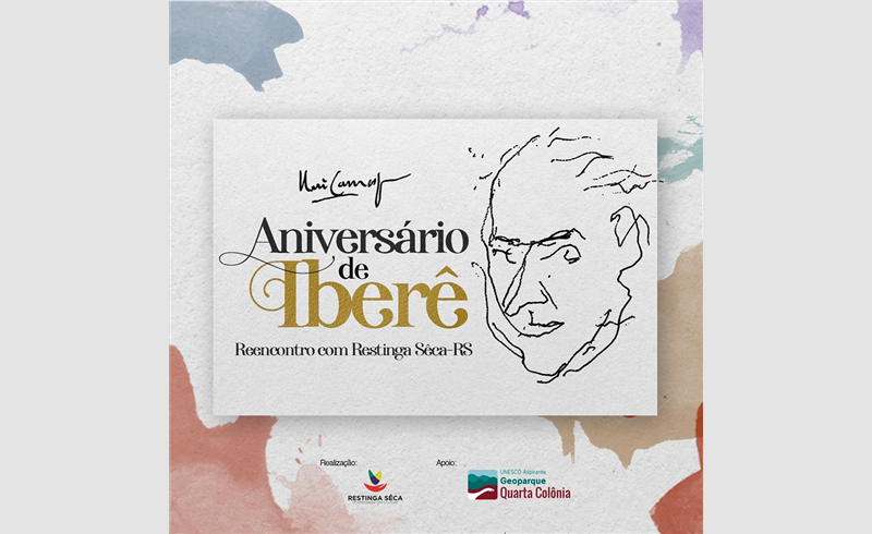 Restinga Sêca relembra Iberê Camargo no dia de seu aniversário