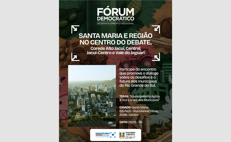 O futuro das nossas cidades se constrói com a união de todos! 
