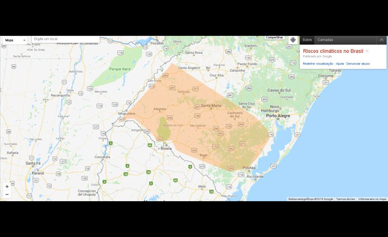 INMET emite alerta laranja para tempestade no Rio Grande do Sul