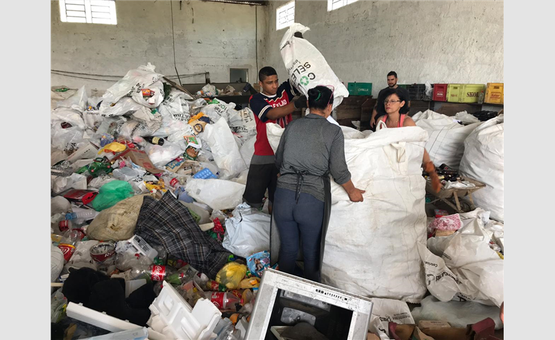 Coleta Seletiva recolheu 13 toneladas em maio