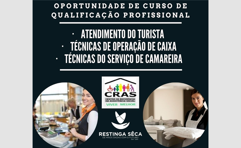 CRAS promoverá cursos de qualificação para beneficiários do Bolsa Família