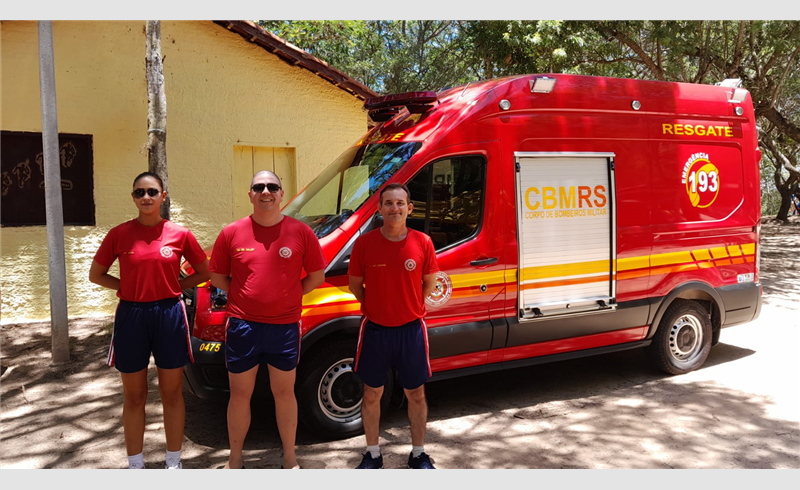 Confraternização dos guarda-vidas de Restinga Sêca contou com entrega de carro de resgate. Confira!!!