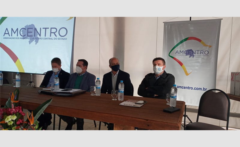 Reunião AMCENTRO e CIRC debateu turismo regional e Telemedicina