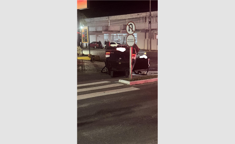 Acidente de Trânsito em Agudo.  Condutora é Presa por Dirigir Sob Efeito de Álcool. 