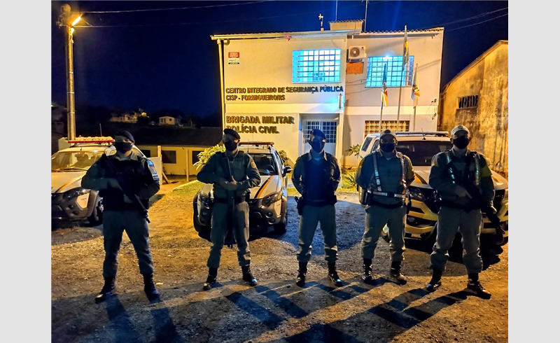 Brigada Militar realizou Operação Avante Homicídios em Formigueiro