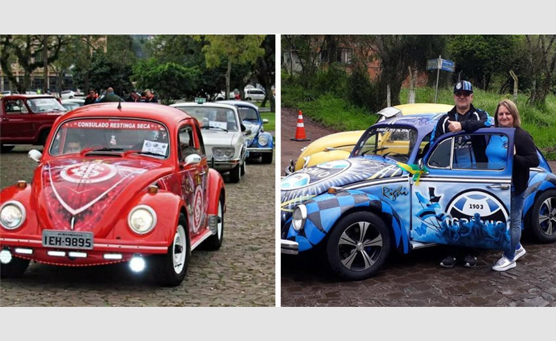 Amigos do Fusca é atração da  3ª Expo Restinga