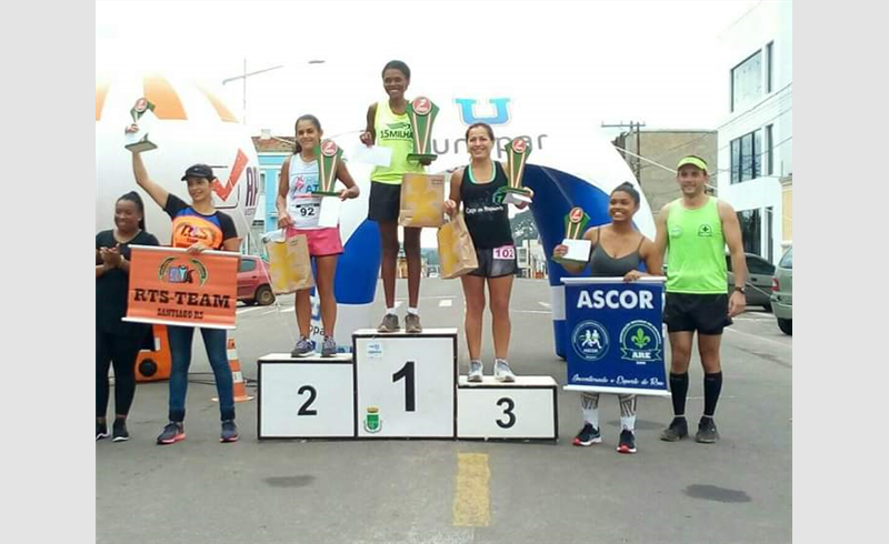 Marcia Keniana vence corrida em Rosário do Sul